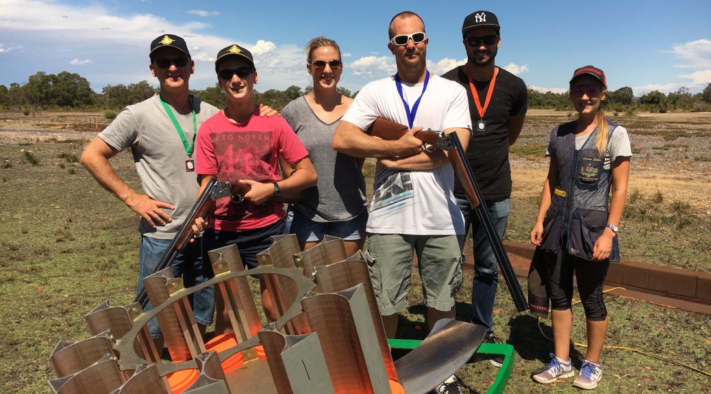 clay target shooting group session